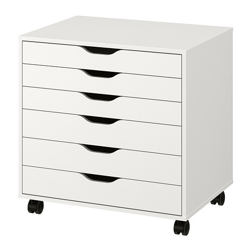 IKEA ALEX drawer unit on casters Model Image