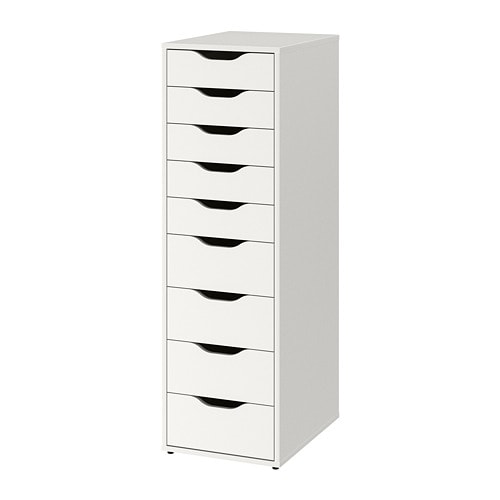 IKEA ALEX drawer unit with 9 drawers Model Image