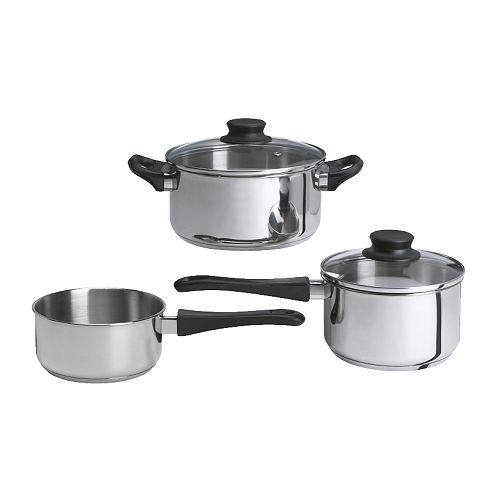 IKEA ANNONS 5-piece cookware set Model Image