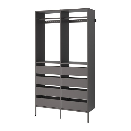 IKEA AURDAL wardrobe combination Model Image