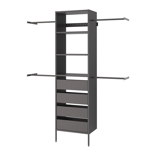 IKEA AURDAL wardrobe combination Model Image