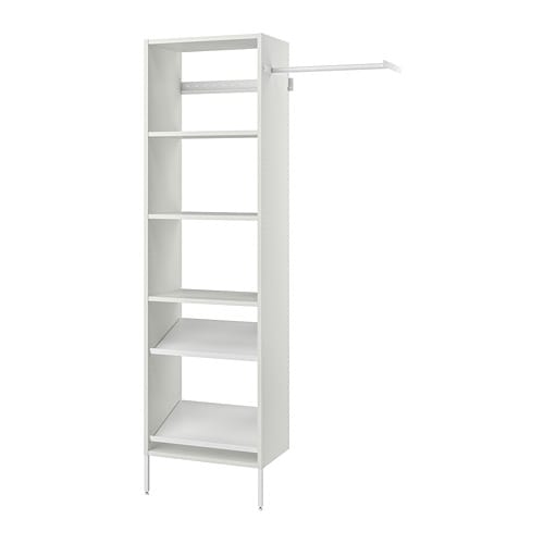 IKEA AURDAL wardrobe combination Model Image