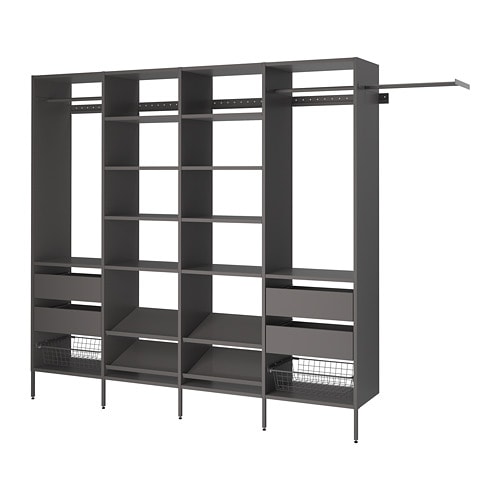 IKEA AURDAL wardrobe combination Model Image