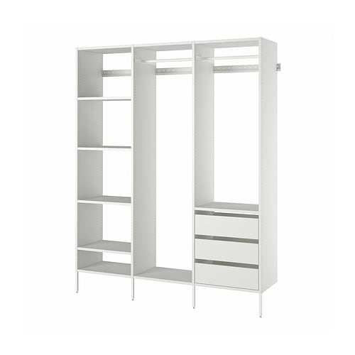 IKEA AURDAL wardrobe combination Model Image