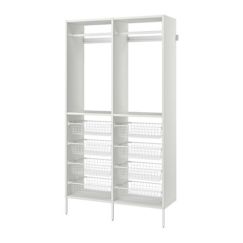 IKEA AURDAL wardrobe combination Model Image