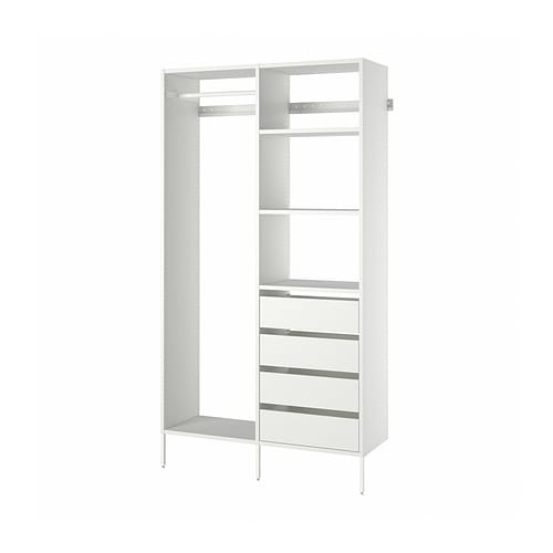 IKEA AURDAL wardrobe combination Model Image