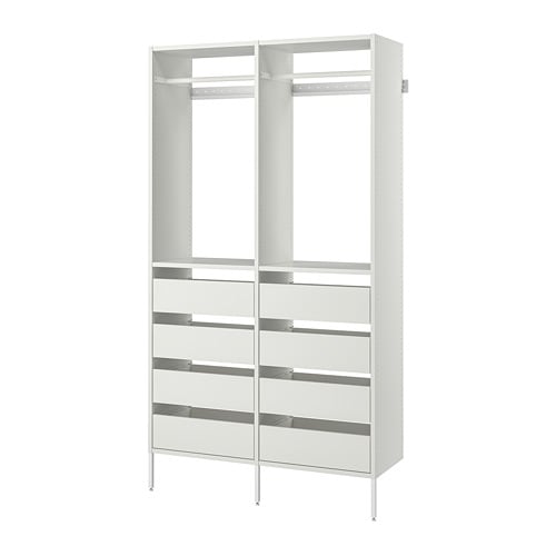 IKEA AURDAL wardrobe combination Model Image