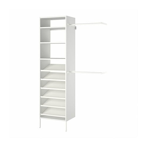 IKEA AURDAL wardrobe combination Model Image