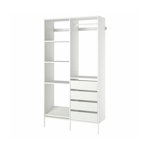 IKEA AURDAL wardrobe combination Model Image