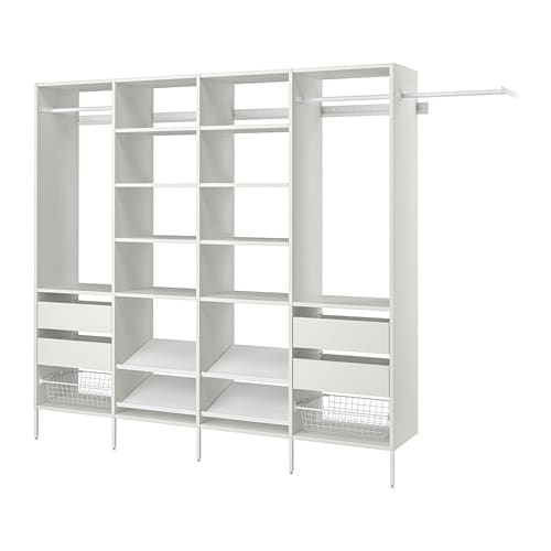 IKEA AURDAL wardrobe combination Model Image