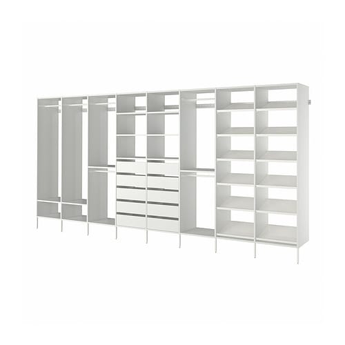 IKEA AURDAL wardrobe combination Model Image