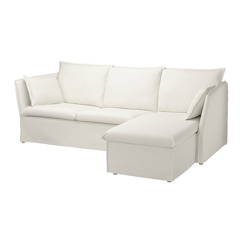 IKEA BACKSÄLEN sofa with chaise Model Image