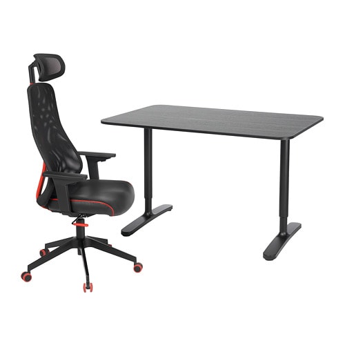 IKEA BEKANT / MATCHSPEL desk and chair Model Image