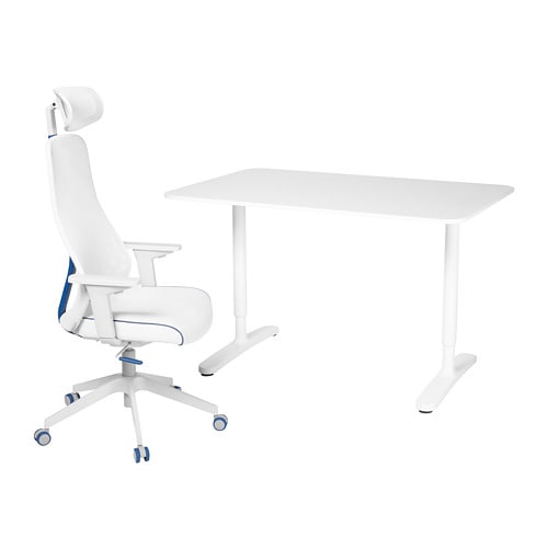 IKEA BEKANT / MATCHSPEL desk and chair Model Image