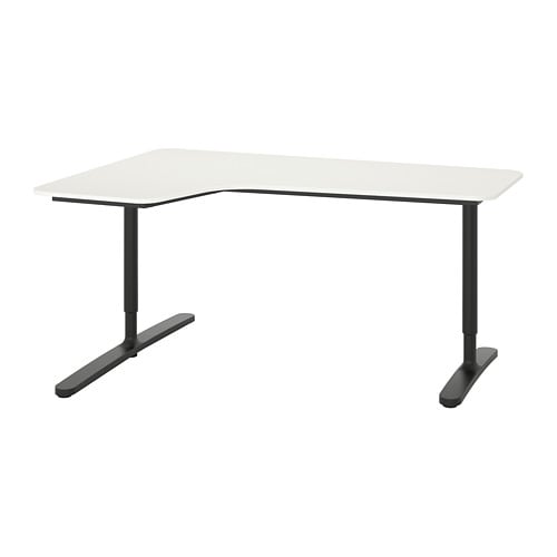 IKEA BEKANT corner desk-left Model Image