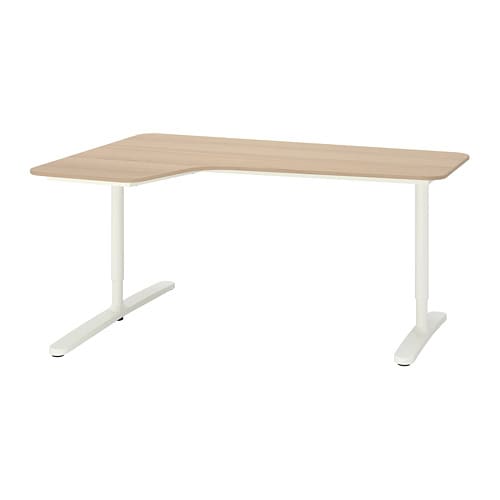 IKEA BEKANT corner desk-left Model Image