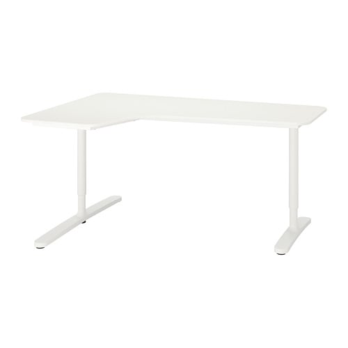 IKEA BEKANT corner desk-left Model Image