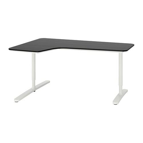 IKEA BEKANT corner desk-left Model Image