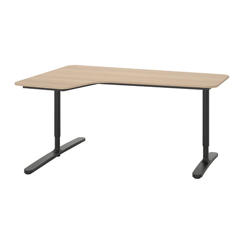 IKEA BEKANT corner desk-left Model Image