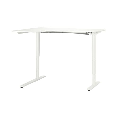 IKEA BEKANT corner desk left sit/stand Model Image