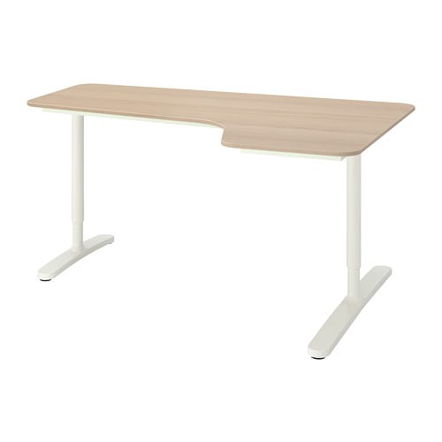 IKEA BEKANT corner desk-right Model Image