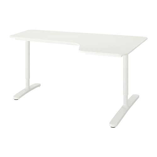 IKEA BEKANT corner desk-right Model Image