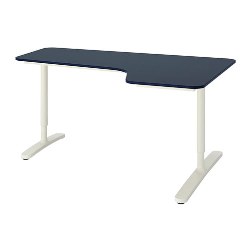 IKEA BEKANT corner desk-right Model Image