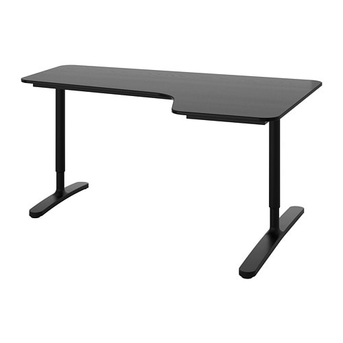 IKEA BEKANT corner desk-right Model Image