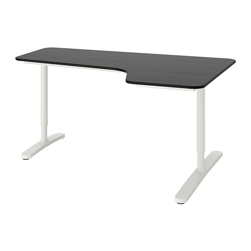 IKEA BEKANT corner desk-right Model Image