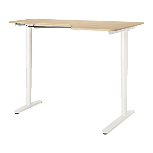 IKEA BEKANT corner desk right sit/stand Model Image