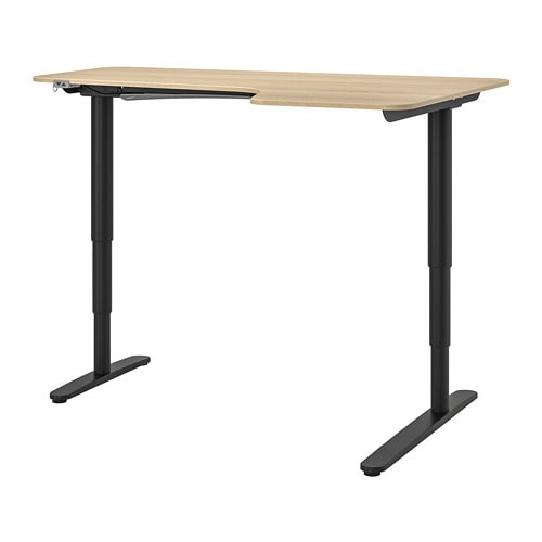 IKEA BEKANT corner desk right sit/stand Model Image