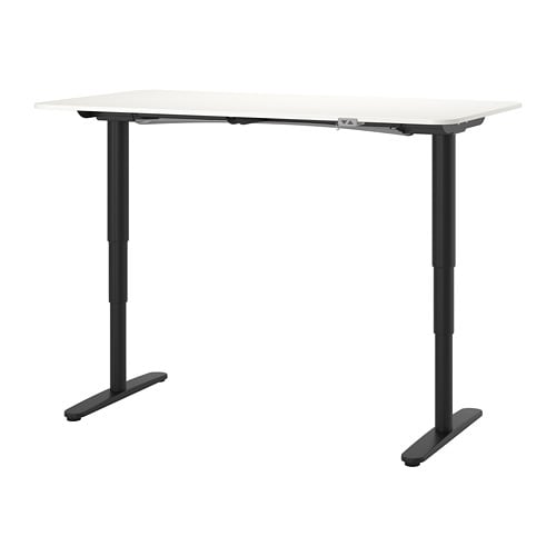 IKEA BEKANT desk sit/stand Model Image