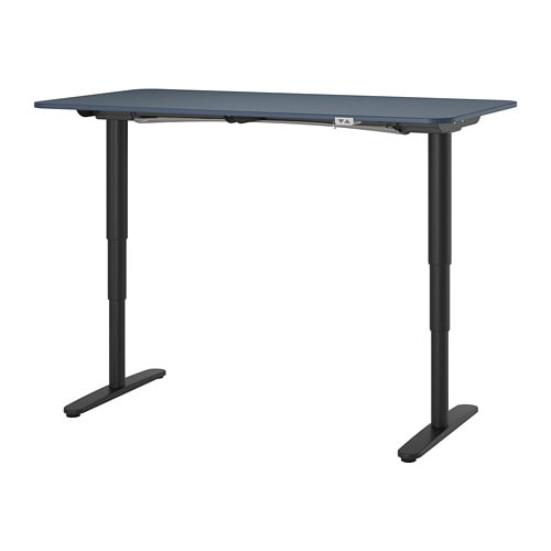 IKEA BEKANT desk sit/stand Model Image