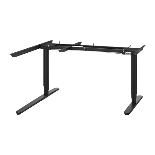 IKEA BEKANT sit/stand underframe/corner table Model Image