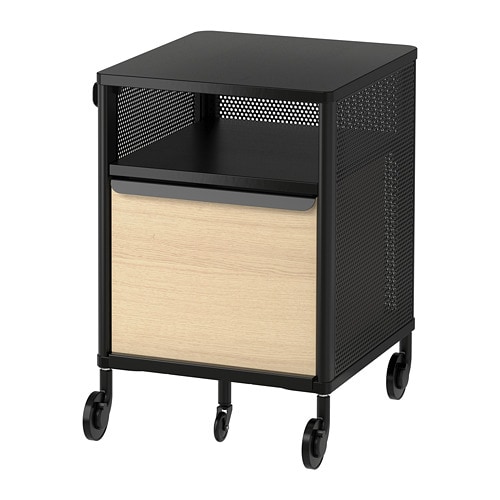 IKEA BEKANT storage unit on casters Model Image