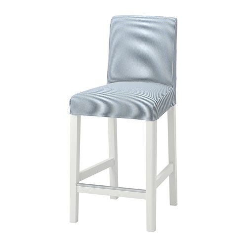 IKEA BERGMUND bar stool with backrest Model Image