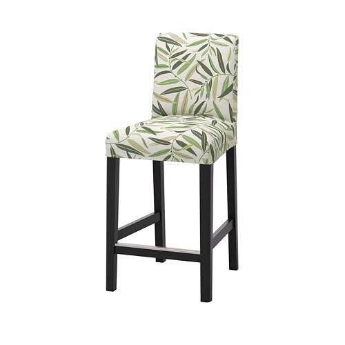 IKEA BERGMUND bar stool with backrest Model Image