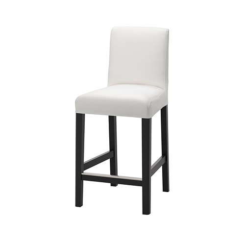 IKEA BERGMUND bar stool with backrest Model Image