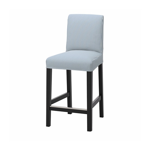 IKEA BERGMUND bar stool with backrest Model Image