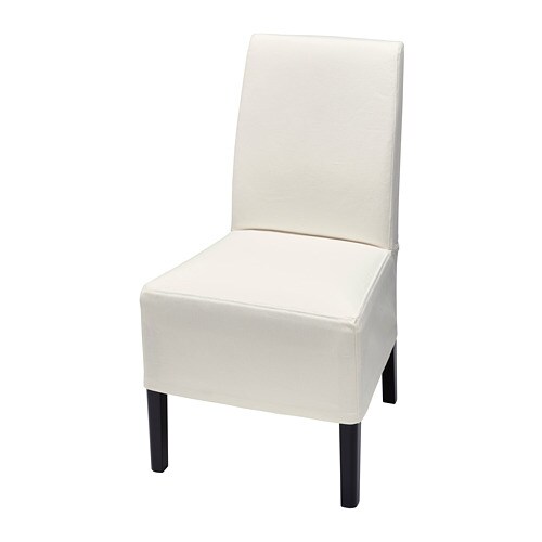 IKEA BERGMUND chair cover, medium long Model Image