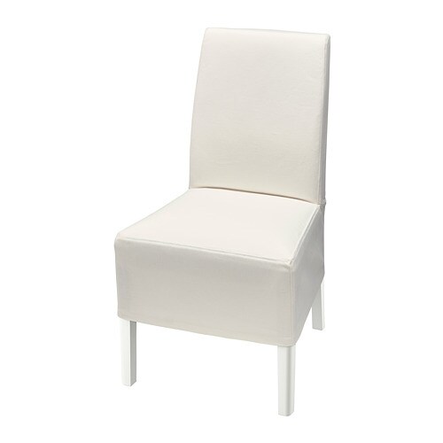 IKEA BERGMUND chair w medium long cover Model Image