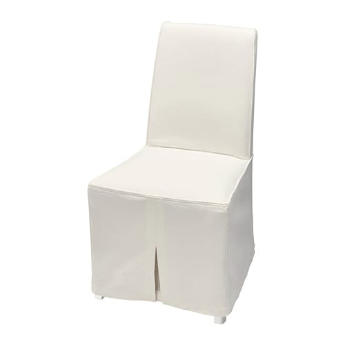 IKEA BERGMUND chair with long cover Model Image