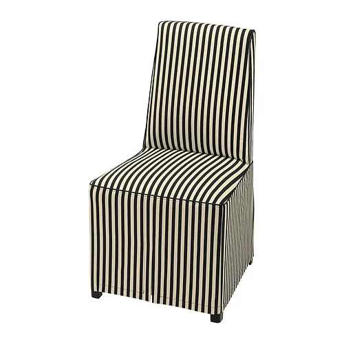 IKEA BERGMUND chair with long cover Model Image