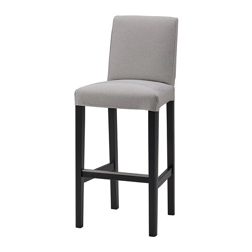 IKEA BERGMUND cover for bar stool with backrest Model Image