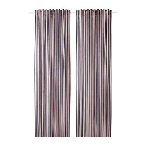 IKEA BERGSKRABBA curtains, 1 pair Model Image