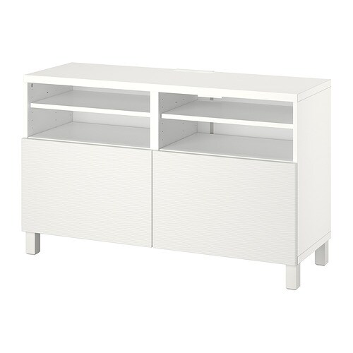 IKEA BESTÅ TV bench with doors Model Image