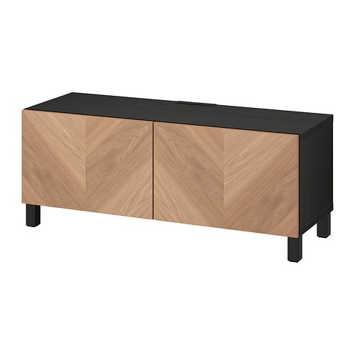 IKEA BESTÅ TV bench with doors Model Image