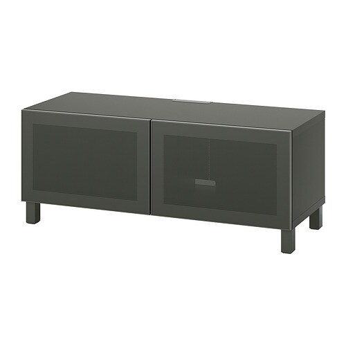 IKEA BESTÅ TV bench with doors Model Image