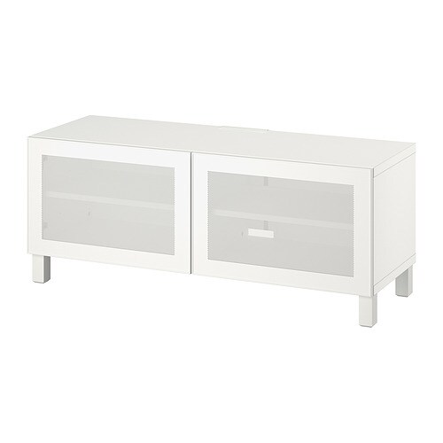 IKEA BESTÅ TV bench with doors Model Image