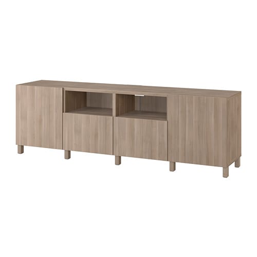 IKEA BESTÅ TV bench with doors and drawers Model Image